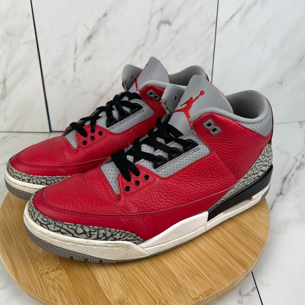 Nike Air Jordan 3 Retro SE Unite Mens Size 11.5 Chicago Exclusive Sneaker CU2277 - Picture 3 of 13